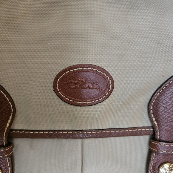 Longchamp nylon messenger crossbody bag - Picture 2 of 8